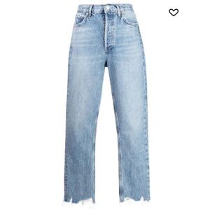 AGOLDE Riley Hi-Rise Straight Crop Jean 29